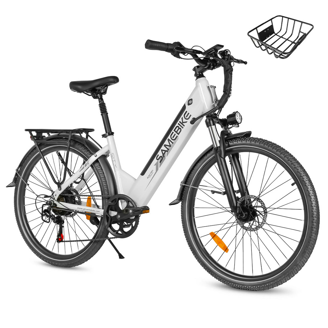 Samebike RS-A01 Pro-T Urban Electric Bicycle with Ergonomic Grip and LCD Display