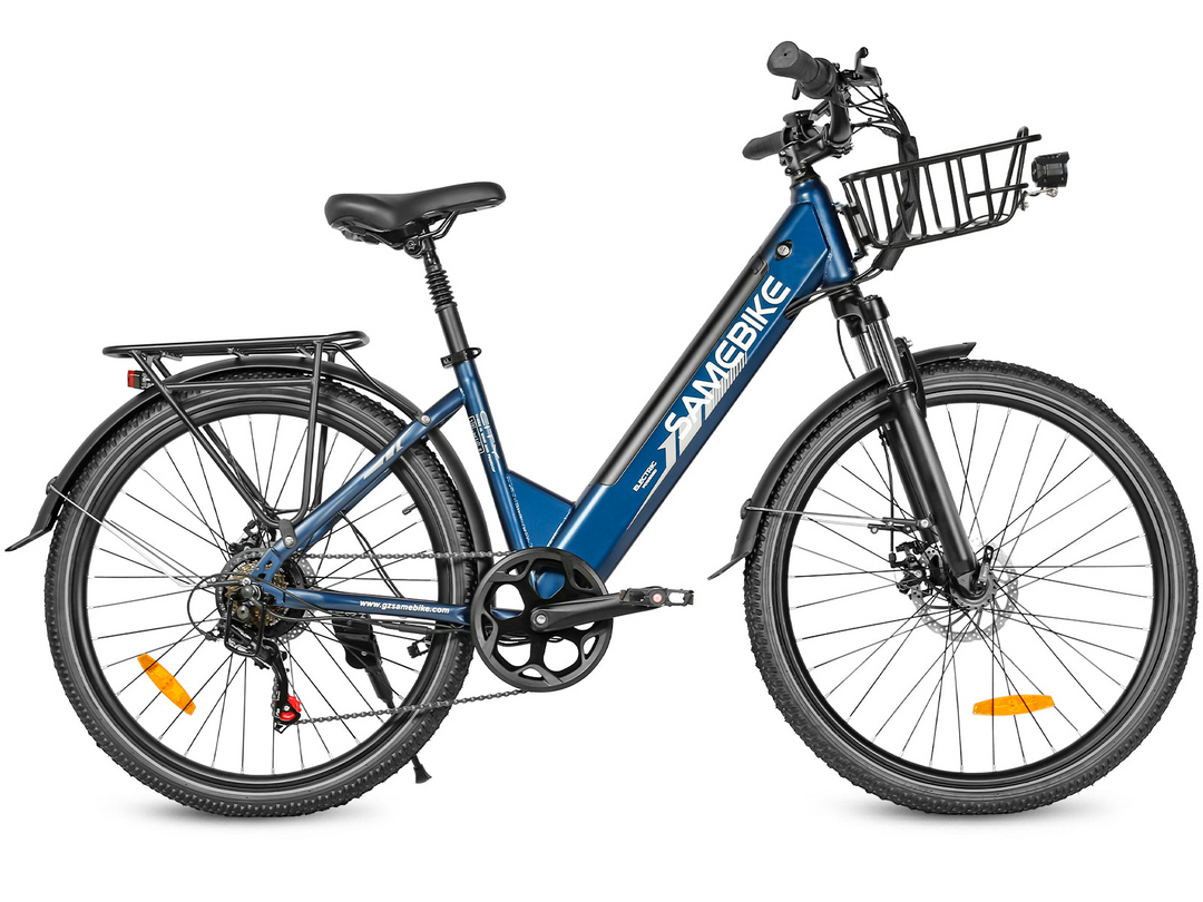 Samebike RS-A01 Pro-T Urban Electric Bicycle with Ergonomic Grip and LCD Display