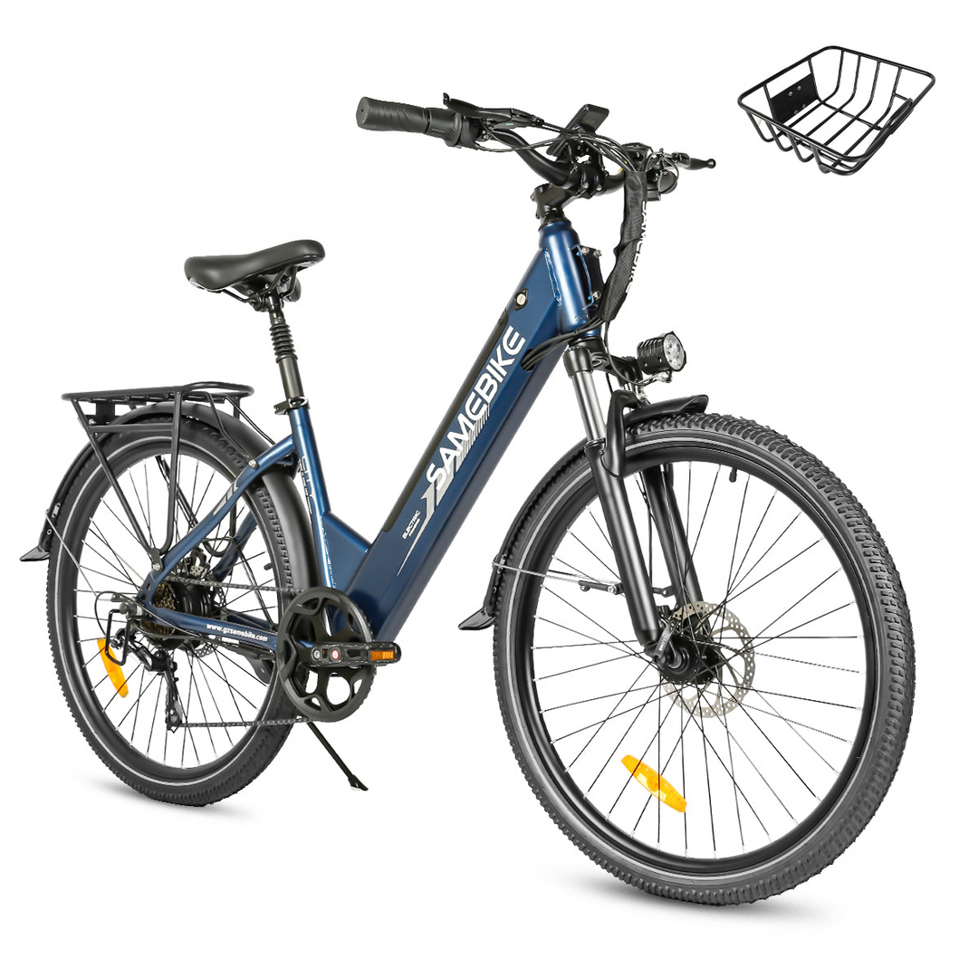 Samebike RS-A01 Pro-T Urban Electric Bicycle with Ergonomic Grip and LCD Display