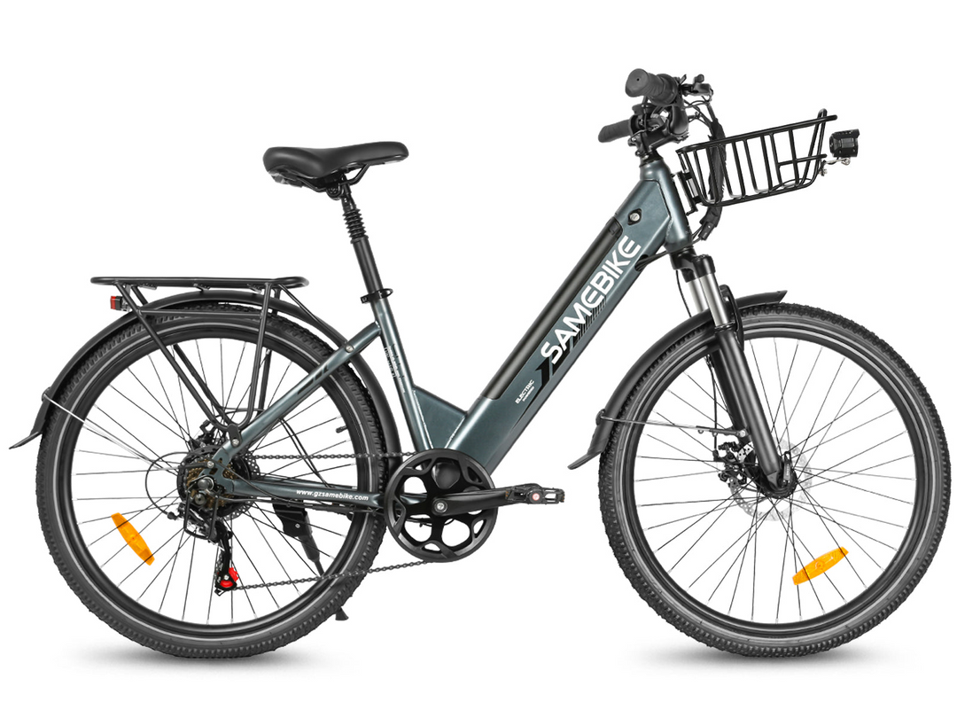 Samebike RS-A01 Pro-T Urban Electric Bicycle with Ergonomic Grip and LCD Display