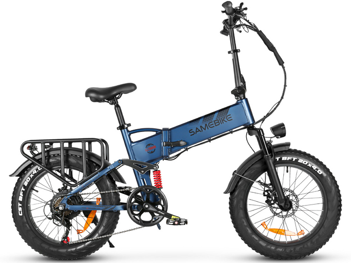 Samebike RS-A02 Pro Fat Tire Off-Road Electric Bike with 4" Grip Tires and Powerful Motor