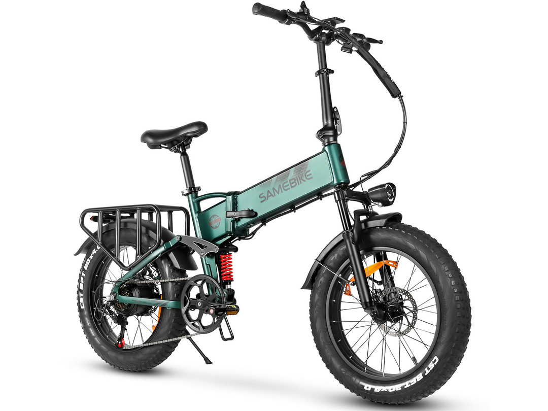 Samebike RS-A02 Pro Fat Tire Off-Road Electric Bike with 4" Grip Tires and Powerful Motor
