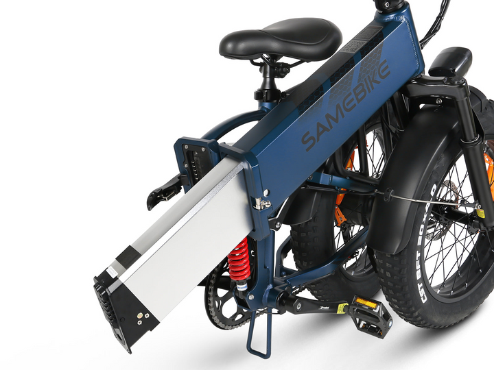 Samebike RS-A02 Pro Fat Tire Off-Road Electric Bike with 4" Grip Tires and Powerful Motor