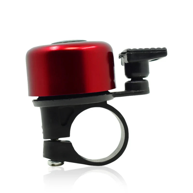 Universal Aluminum Alloy Bike Bell - Crisp Loud Sound Cycle Horn - Safety Warning Alarm for MTB, Road &amp; City Bikes (7 Colors)