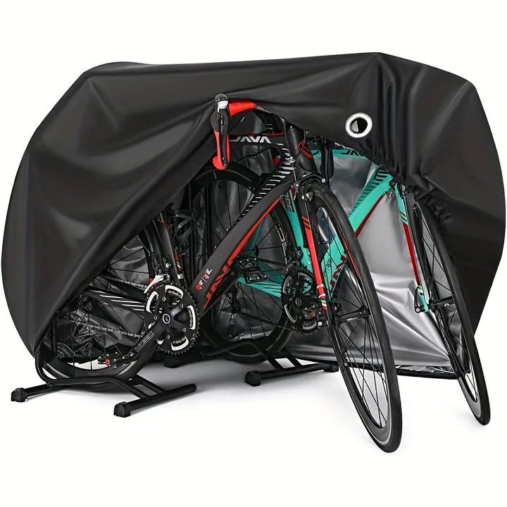 Waterproof Bicycle Cover - All-Weather Rain, Sun, UV &amp; Dust Protection - Windproof Outdoor Bike Storage