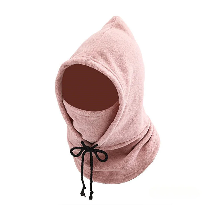 Winter Balaclava Hooded Scarf - Warm Neck Gaiter With Hood For Outdoor