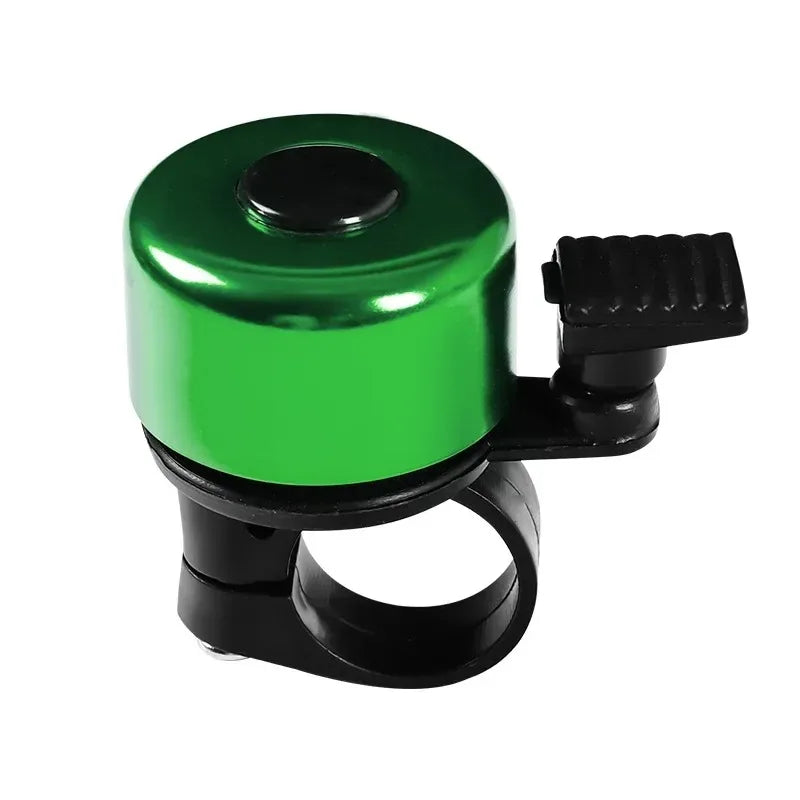 Universal Aluminum Alloy Bike Bell - Crisp Loud Silvery Sound - Anti-Rust Safety Horn for MTB, Road &amp; City Bikes (7 Vibrant Colors)