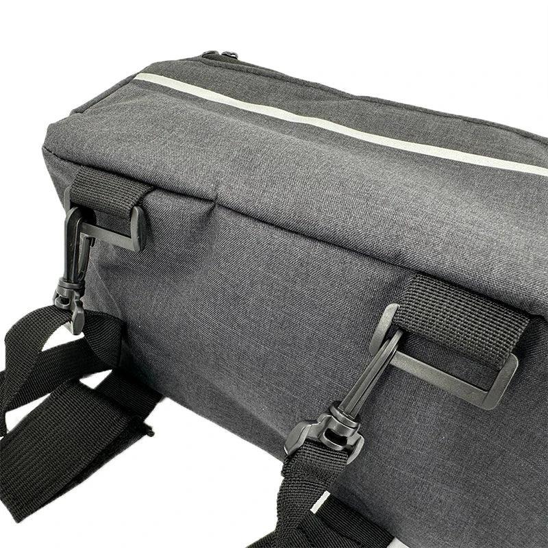 13L Bicycle Carrier Bag - Insulated Rear Rack Trunk Bag - Rainproof Pannier with Bottle Holder &amp; Shoulder Strap for Commuting &amp; Touring