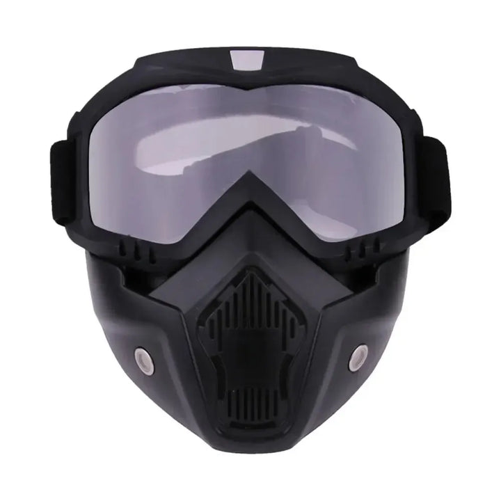 Professional Outdoor Windproof Cycling Goggles - HD PC Lens &amp; UV Protection - Tactical Dust-Proof Eyewear for MTB, Motorcycle &amp; Off-Road Racing
