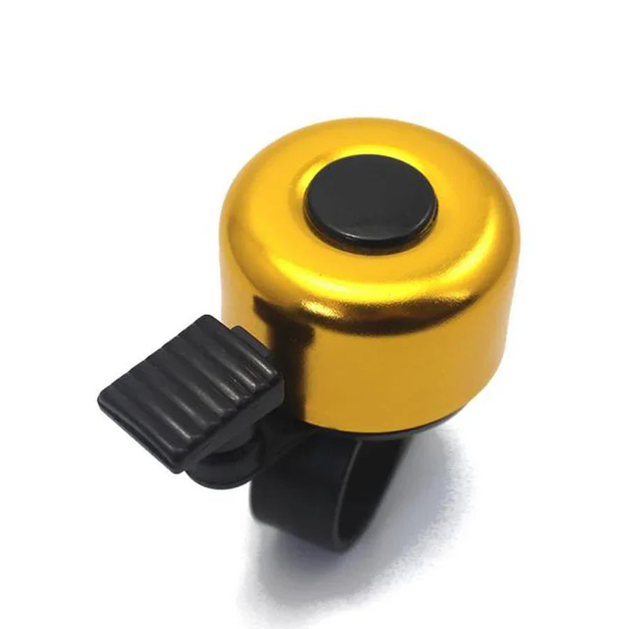 Universal Aluminum Alloy Bike Bell - Crisp Loud Sound Cycle Horn - Safety Warning Alarm for MTB, Road &amp; City Bikes (7 Colors)