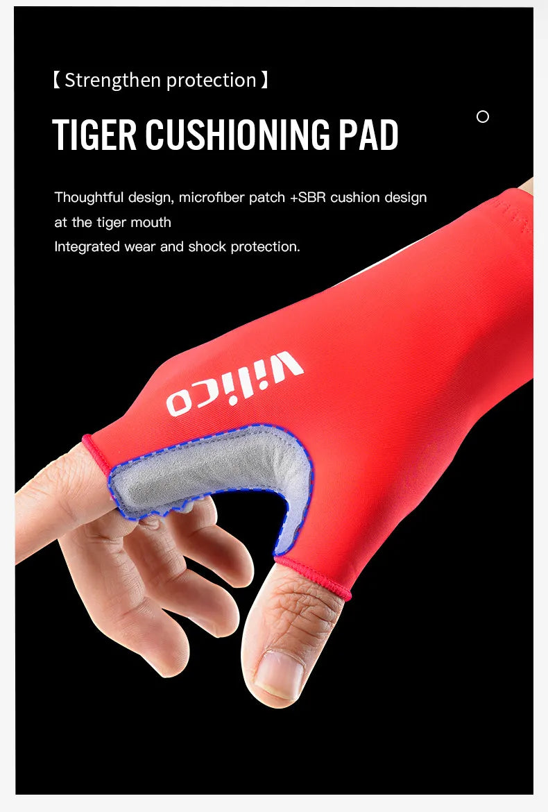 Aero Breaking Wind Cycling Gloves - Anti-Slip Half Finger Racing Mittens for Road Bike Speed