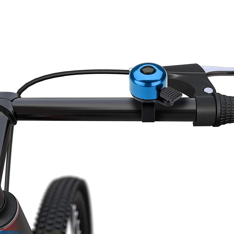 Universal Aluminum Alloy Bike Bell - Crisp Loud Sound Cycle Horn - Safety Warning Alarm for MTB, Road &amp; City Bikes (7 Colors)