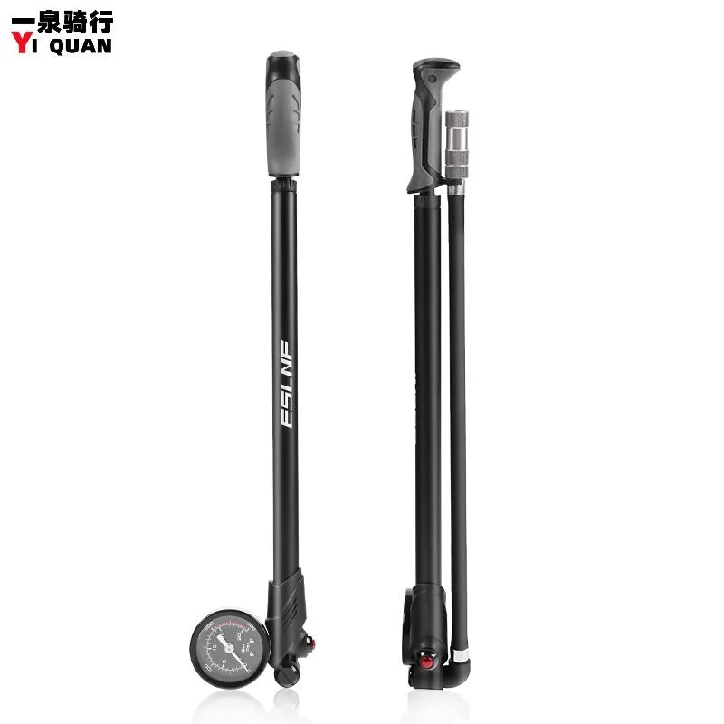 ESLNF 300PSI High-Pressure Shock Pump with Gauge for Fork &amp; Rear Suspension