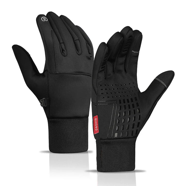 Winter Thermal Motorcycle Gloves - Waterproof &amp; Windproof Full Finger Mittens - Insulated Electric Bike Riding Gloves for Men (ST25-113)