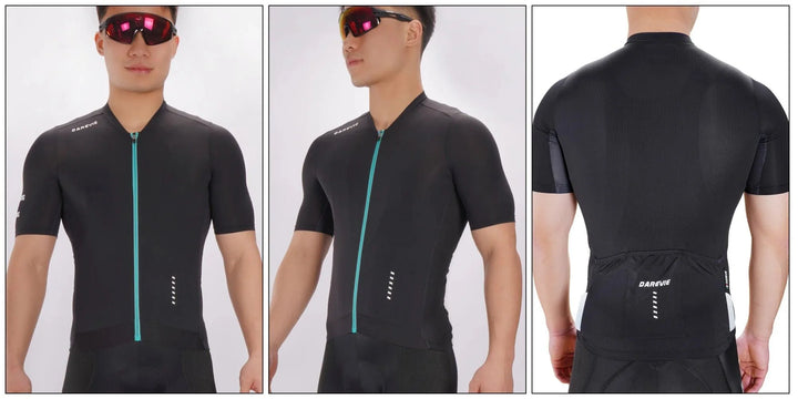 DAREVIE 2026 New Pro Cycling Jersey - Vividness Series Cooling Nylon Fabric - SPF50+ Anti-UV Slim Fit Bicycle Wear for Men &amp; Women