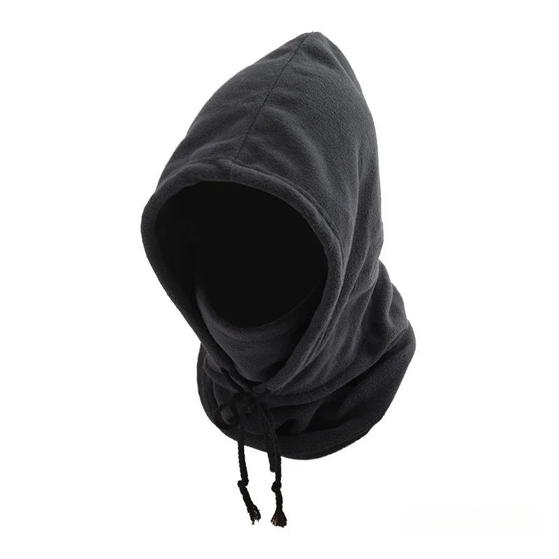 Winter Balaclava Hooded Scarf - Warm Neck Gaiter With Hood For Outdoor