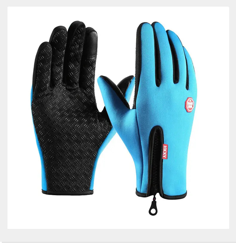 Winter Thermal Cycling Gloves for Men &amp; Women - Waterproof &amp; Windproof Full Finger Mittens - Sensitive Touchscreen Gear for E-Bike &amp; MTB (YD1301)