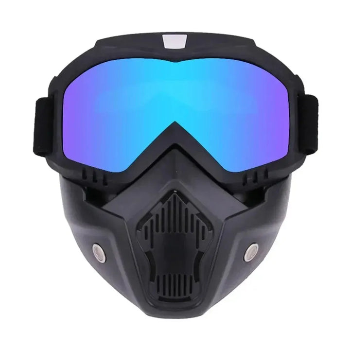 Professional Outdoor Windproof Cycling Goggles - HD PC Lens &amp; UV Protection - Tactical Dust-Proof Eyewear for MTB, Motorcycle &amp; Off-Road Racing
