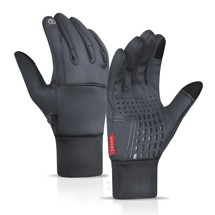 Winter Thermal Motorcycle Gloves - Waterproof &amp; Windproof Full Finger Mittens - Insulated Electric Bike Riding Gloves for Men (ST25-113)