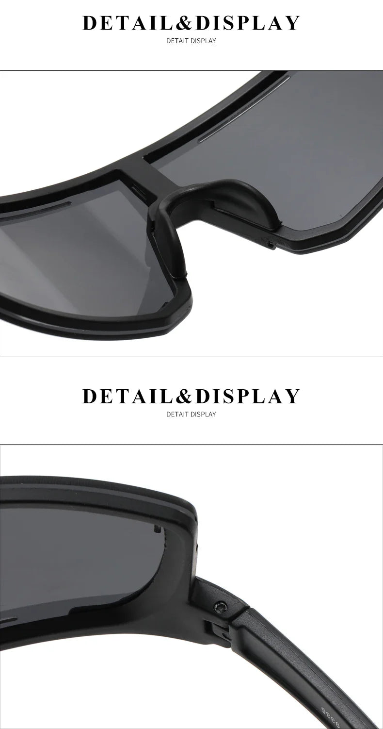 Professional Polarized Cycling Sunglasses - UV400 Protection Windproof Sport Eyewear for Men &amp; Women