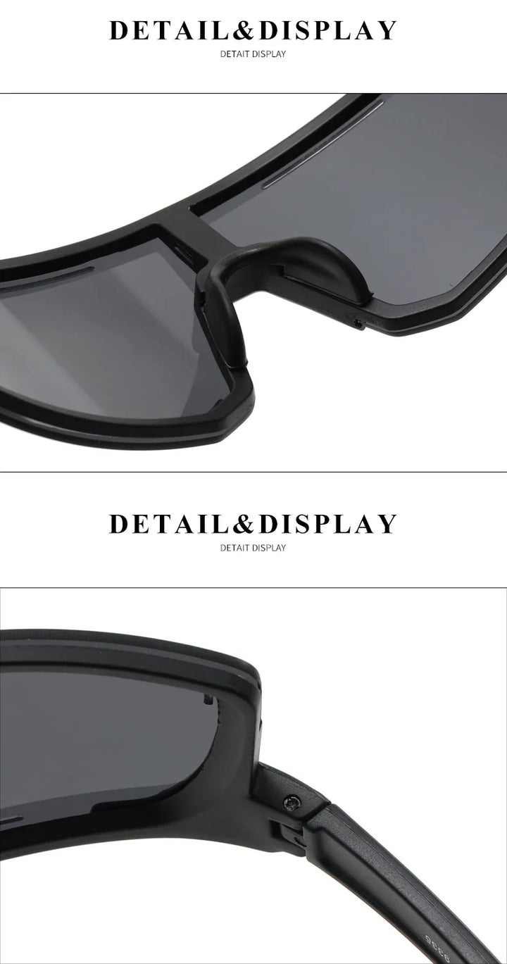Professional Polarized Cycling Sunglasses - UV400 Protection Windproof Sport Eyewear for Men &amp; Women