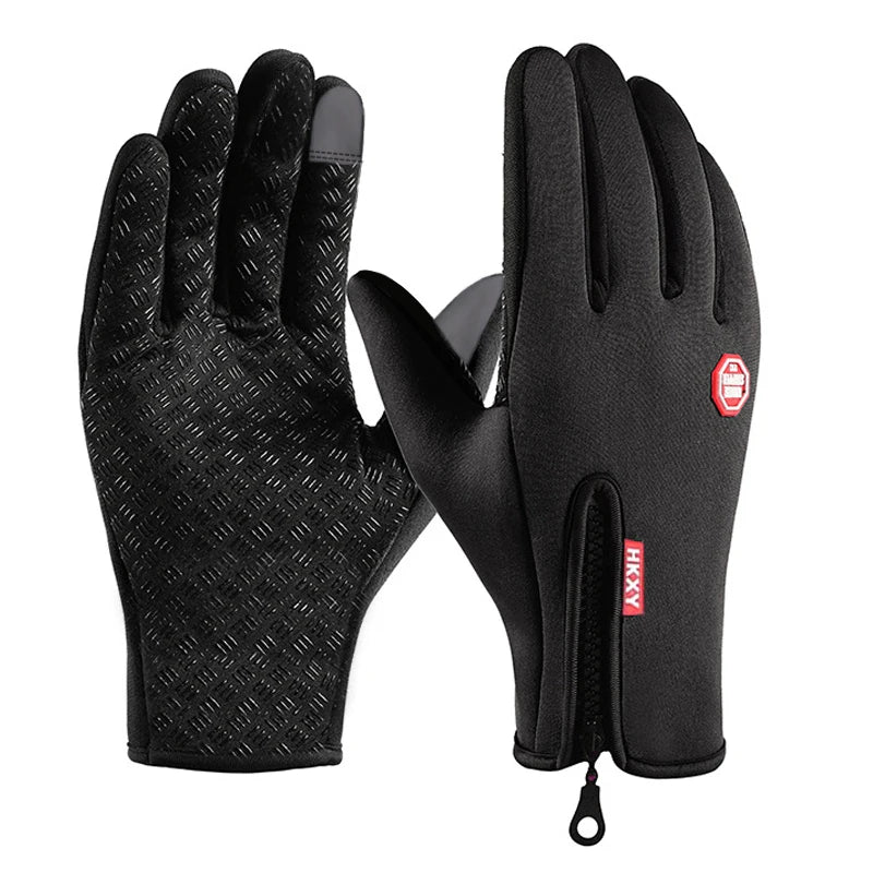 Winter Thermal Cycling Gloves for Men &amp; Women - Waterproof &amp; Windproof Full Finger Mittens - Sensitive Touchscreen Gear for E-Bike &amp; MTB (YD1301)