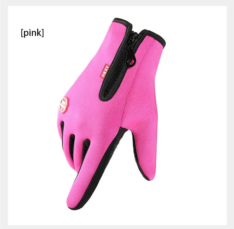 Winter Thermal Cycling Gloves for Men &amp; Women - Waterproof &amp; Windproof Full Finger Mittens - Sensitive Touchscreen Gear for E-Bike &amp; MTB (YD1301)