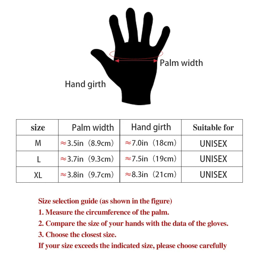 Winter Thermal Motorcycle Gloves - Waterproof &amp; Windproof Full Finger Mittens - Insulated Electric Bike Riding Gloves for Men (ST25-113)