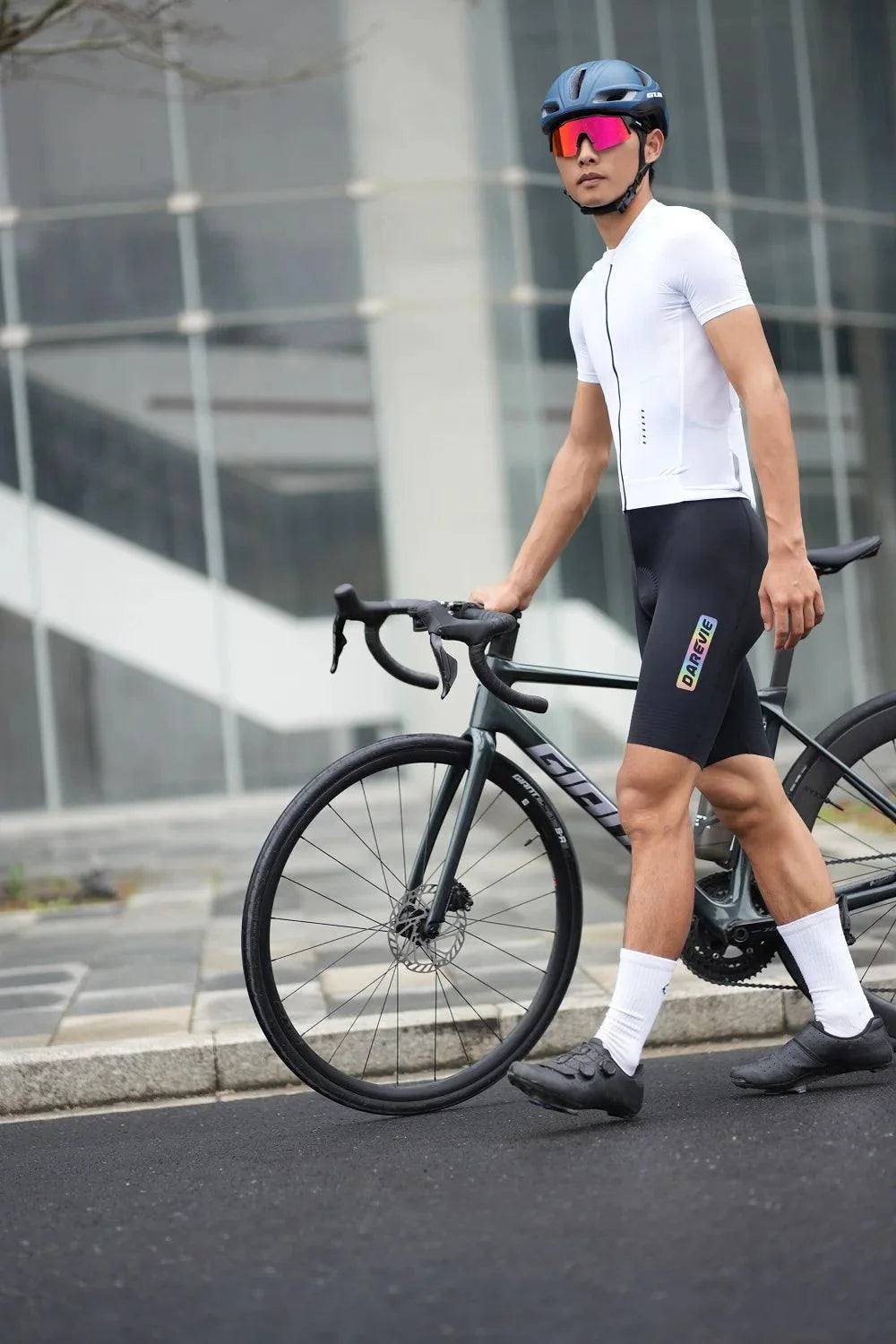 DAREVIE 2026 New Pro Cycling Jersey - Vividness Series Cooling Nylon Fabric - SPF50+ Anti-UV Slim Fit Bicycle Wear for Men &amp; Women