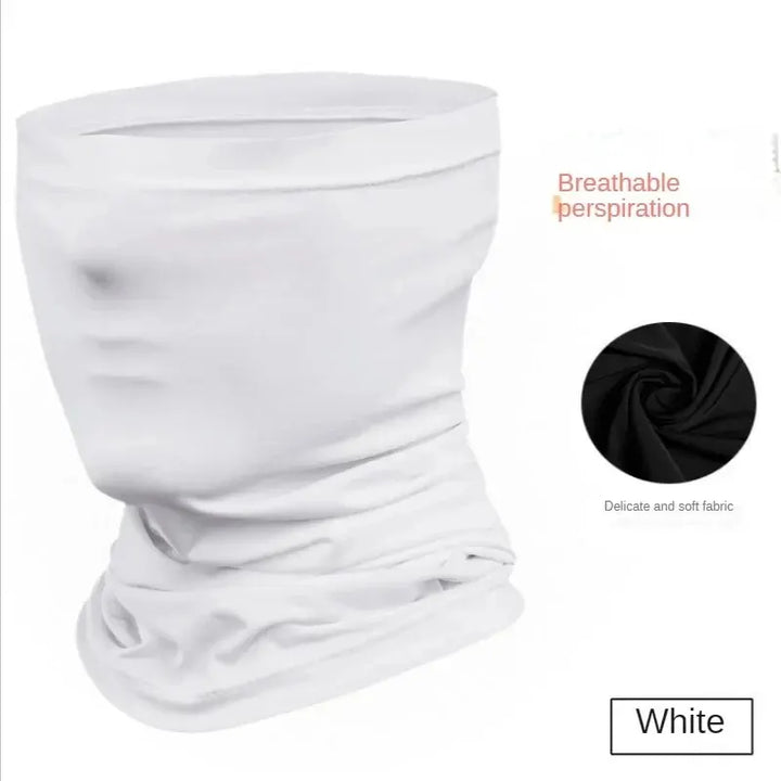Summer Ice Silk Cycling Face Mask - UV Protection Magic Scarf - Cool &amp; Breathable Bandana for Biking, Running &amp; Outdoor Sports
