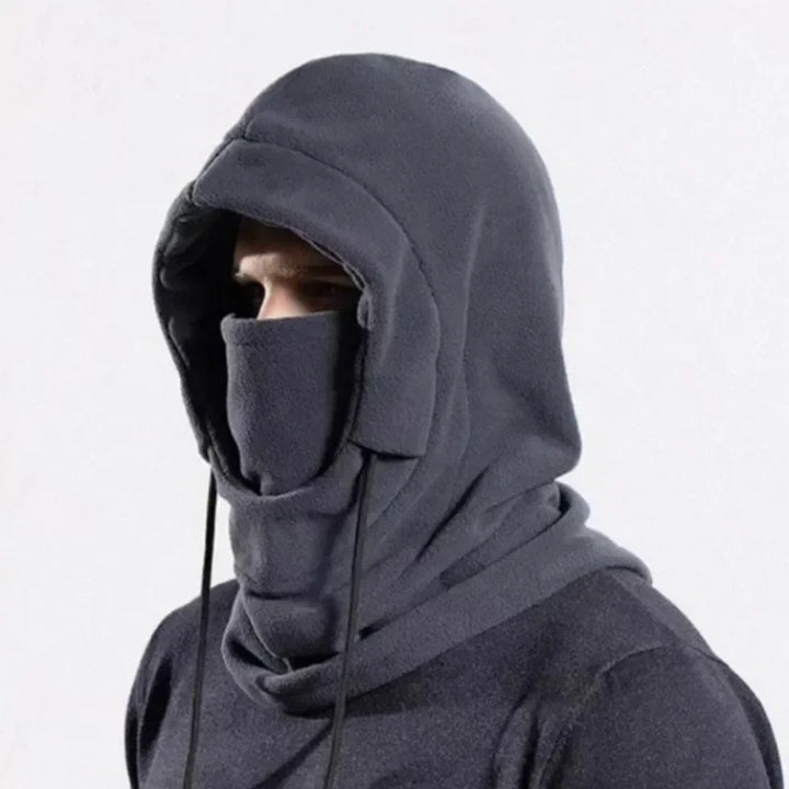 Winter Balaclava Hooded Scarf - Warm Neck Gaiter With Hood For Outdoor