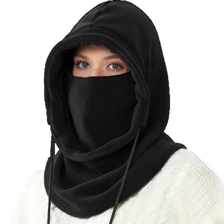 Winter Balaclava Hooded Scarf - Warm Neck Gaiter With Hood For Outdoor