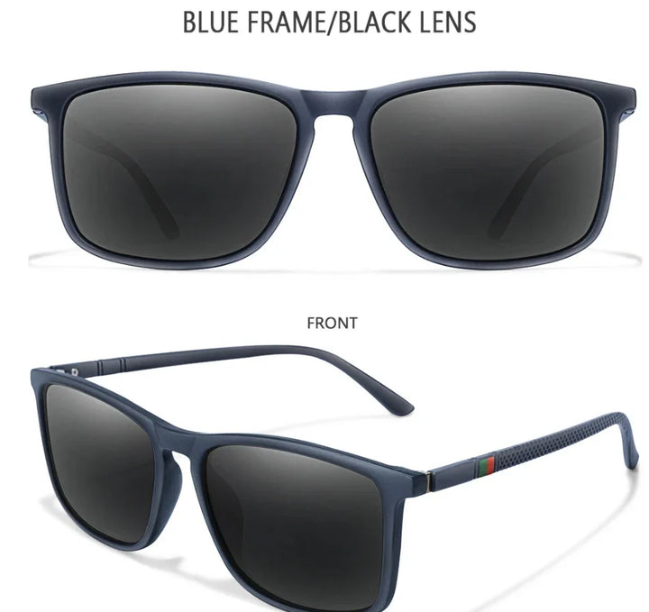 ebikesz Fashion Square Polarized Sunglasses - UV400 Protection Unisex Driving &amp; Cycling Sun Glasses