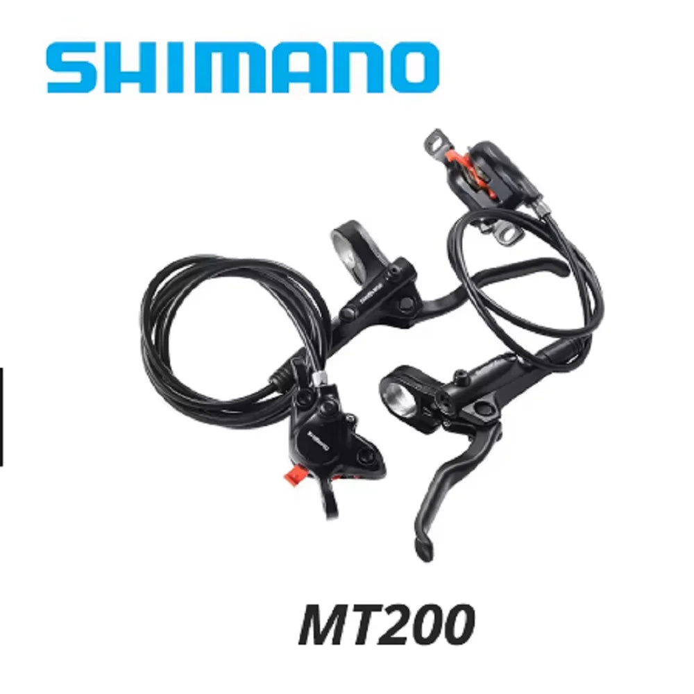 Shimano MT200 Hydraulic Disc Brake Set - Original MTB Mountain Bike Brake Kit Left &amp; Right