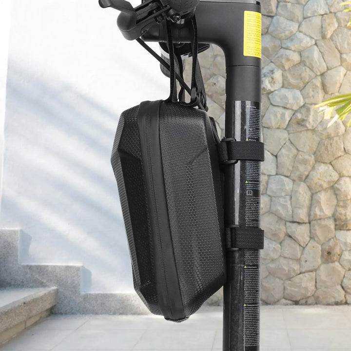 Universal Electric Scooter Front Bag - Waterproof Hard Shell Storage Organizer for E-Scooters &amp; Electric Vehicles