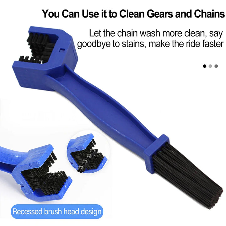 Professional Bicycle Chain Cleaner Kit - 3D Rotary Brush Cleaning Tool Set - MTB &amp; Road Bike Maintenance Gear for Speed &amp; Protection