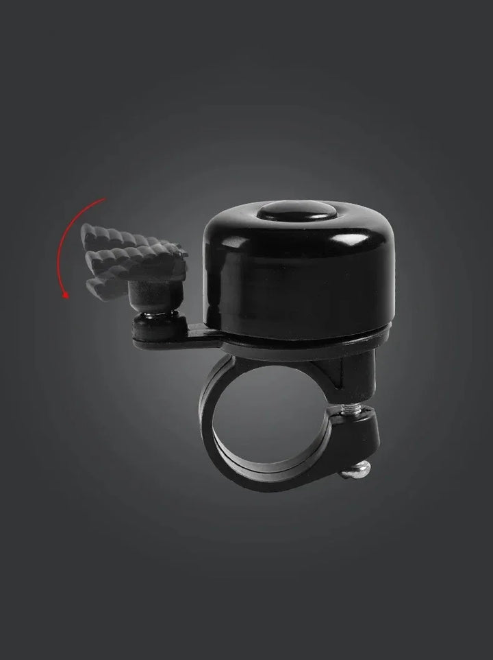 Universal Aluminum Alloy Bike Bell - Crisp Loud Silvery Sound - Anti-Rust Safety Horn for MTB, Road &amp; City Bikes (7 Vibrant Colors)