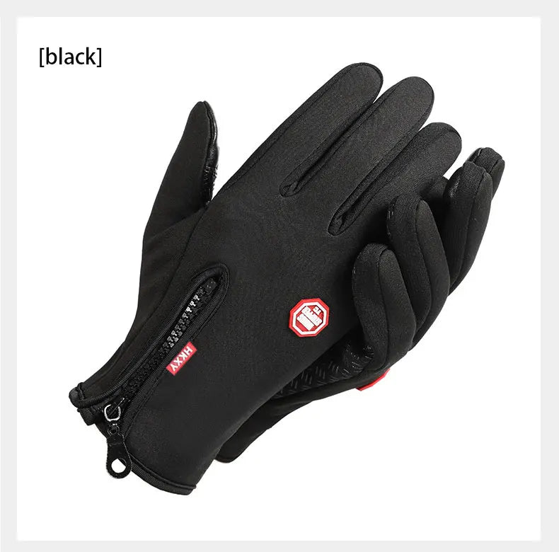 Winter Thermal Cycling Gloves for Men &amp; Women - Waterproof &amp; Windproof Full Finger Mittens - Sensitive Touchscreen Gear for E-Bike &amp; MTB (YD1301)