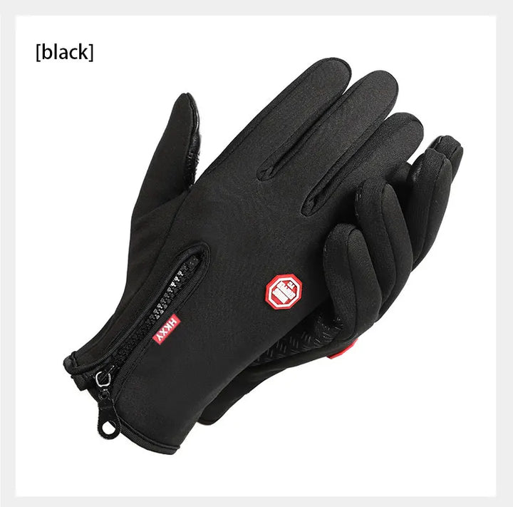 Winter Thermal Cycling Gloves for Men &amp; Women - Waterproof &amp; Windproof Full Finger Mittens - Sensitive Touchscreen Gear for E-Bike &amp; MTB (YD1301)