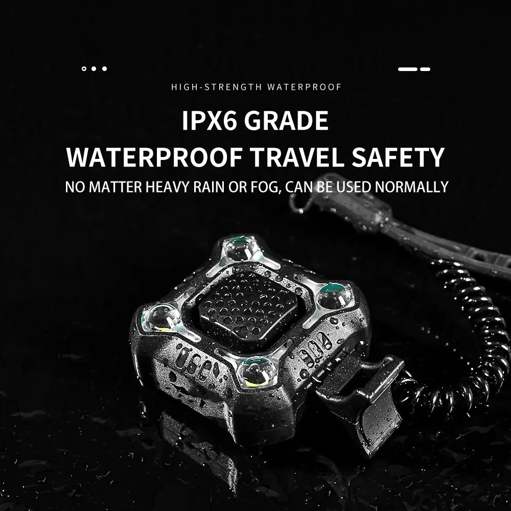 2-in-1 Bicycle Electric Horn &amp; Front Light - USB Rechargeable 120dB Loud Alarm - Waterproof LED Safety Lamp for E-Bike, Scooter &amp; MTB