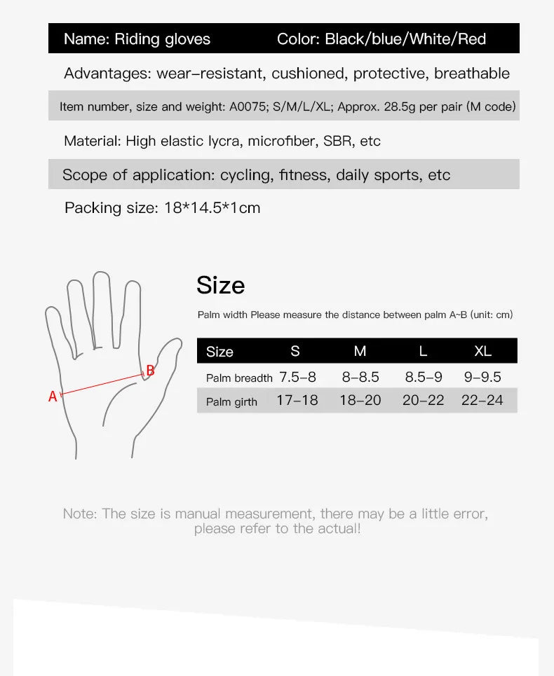 Aero Breaking Wind Cycling Gloves - Anti-Slip Half Finger Racing Mittens for Road Bike Speed