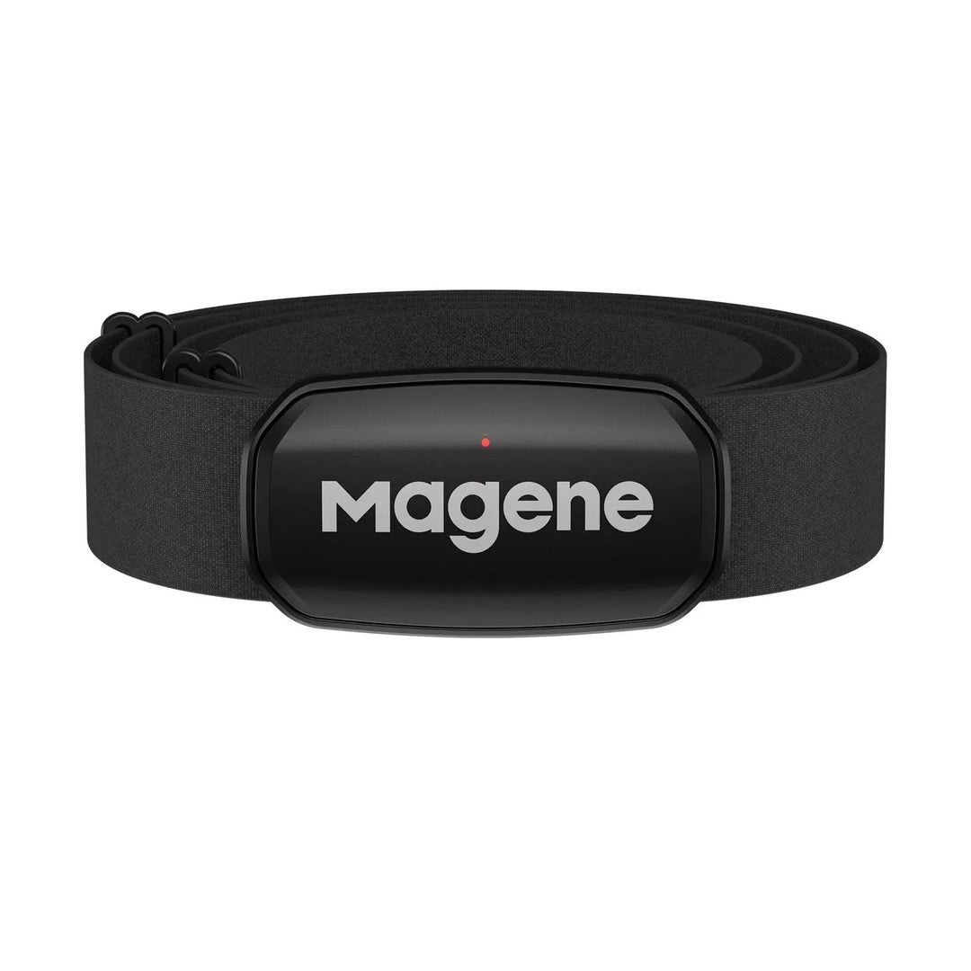 Magene H64 Heart Rate Monitor - Dual Mode ANT+ &amp; Bluetooth Smart Sensor - IP67 Waterproof Chest Strap for Cycling &amp; Running