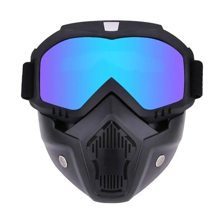 Professional Outdoor Windproof Cycling Goggles - HD PC Lens &amp; UV Protection - Tactical Dust-Proof Eyewear for MTB, Motorcycle &amp; Off-Road Racing