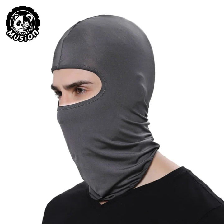 Motorcycle Balaclava Full Face Mask - Breathable Mesh Sun Protection Hood for Cycling, Skiing &amp; Outdoor Sports