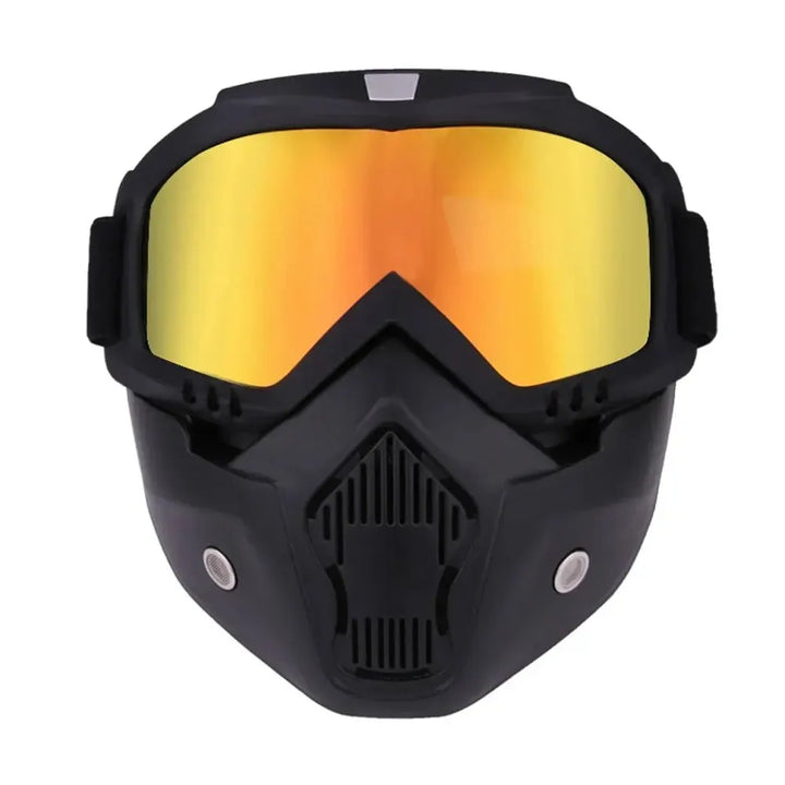Professional Outdoor Windproof Cycling Goggles - HD PC Lens &amp; UV Protection - Tactical Dust-Proof Eyewear for MTB, Motorcycle &amp; Off-Road Racing
