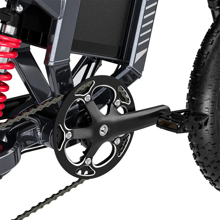 Shengmilo S900 All-Terrain Electric Bike Built for Challenging Off-Road Adventures