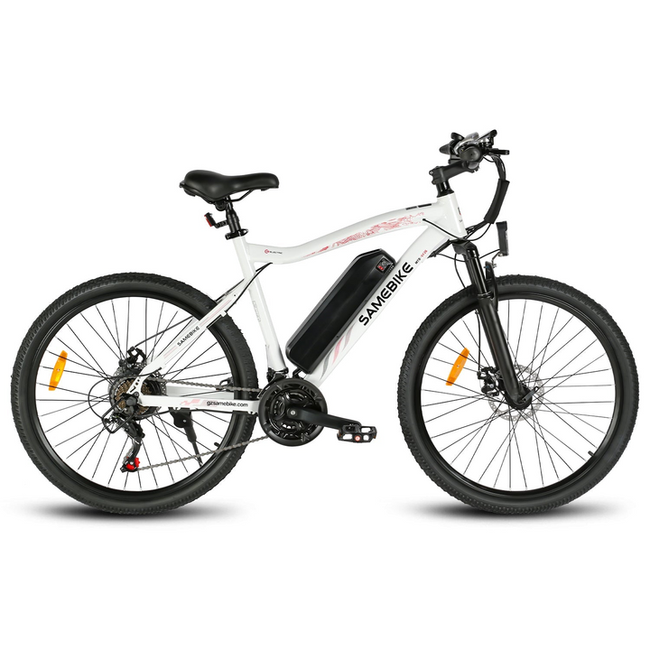 Samebike SY26-II Mountain Electric Bike with 7-Speed Rear Flywheel and Stable Drivetrain