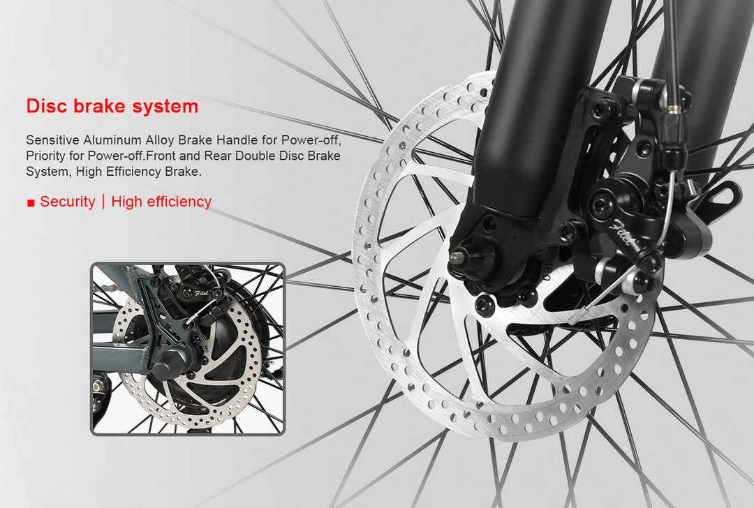 Samebike SY26-II Mountain Electric Bike with 7-Speed Rear Flywheel and Stable Drivetrain