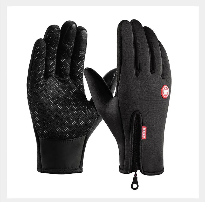Winter Thermal Cycling Gloves for Men &amp; Women - Waterproof &amp; Windproof Full Finger Mittens - Sensitive Touchscreen Gear for E-Bike &amp; MTB (YD1301)