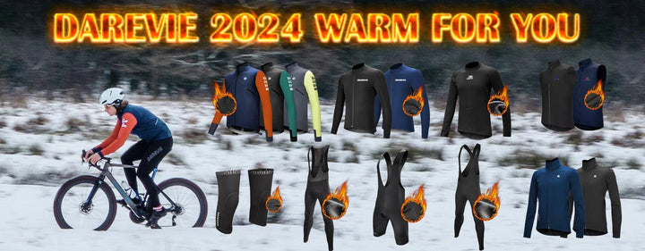 DAREVIE 2026 New Pro Cycling Jersey - Vividness Series Cooling Nylon Fabric - SPF50+ Anti-UV Slim Fit Bicycle Wear for Men &amp; Women